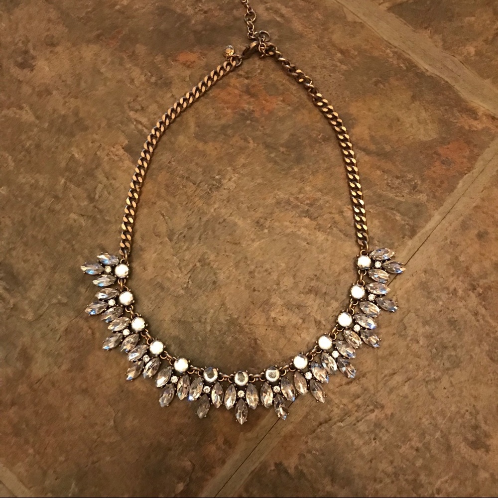 J.Crew Crystal Statement Necklace